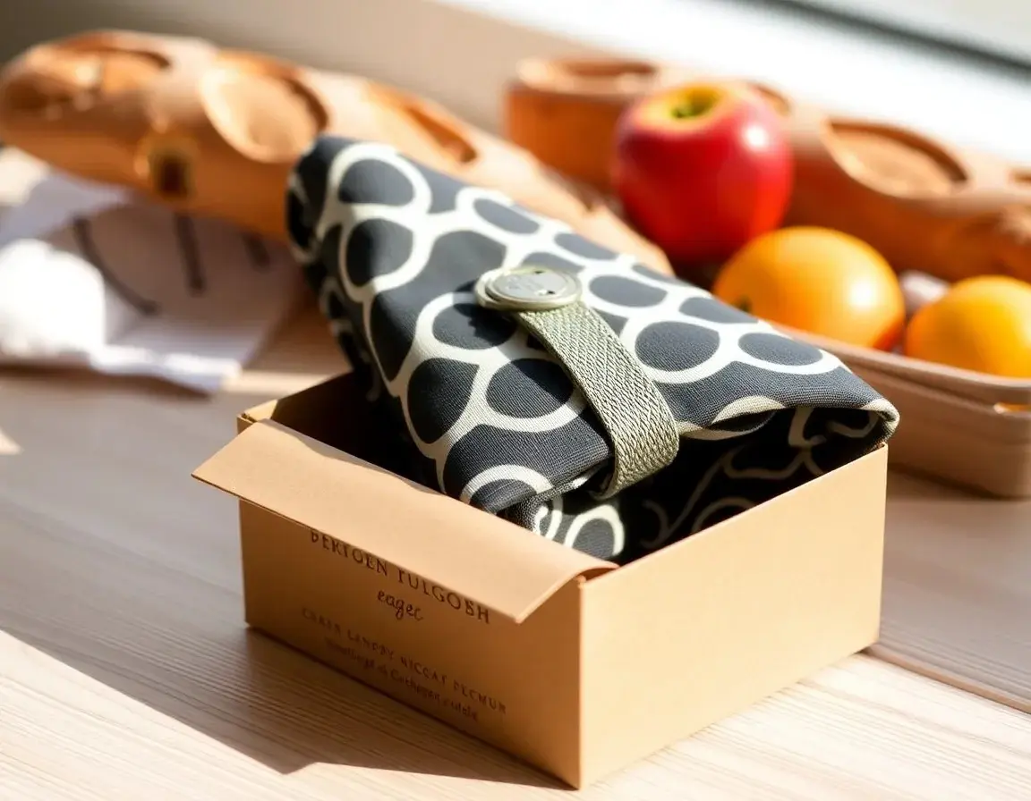 Designer Faltbare Einkaufstasche als umweltfreundliches Geschenk