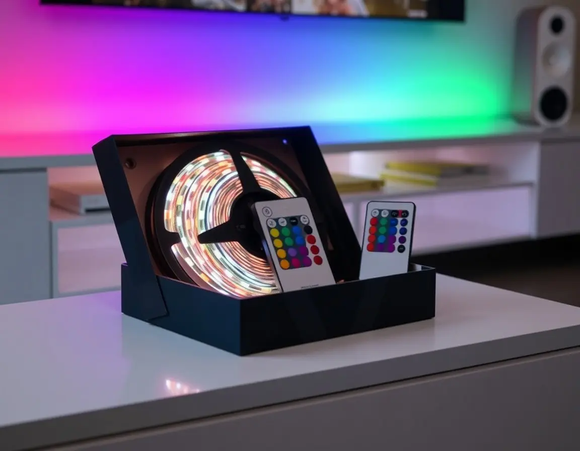 Smart RGB Dimmbare LED Streifen für Gaming Zimmer
