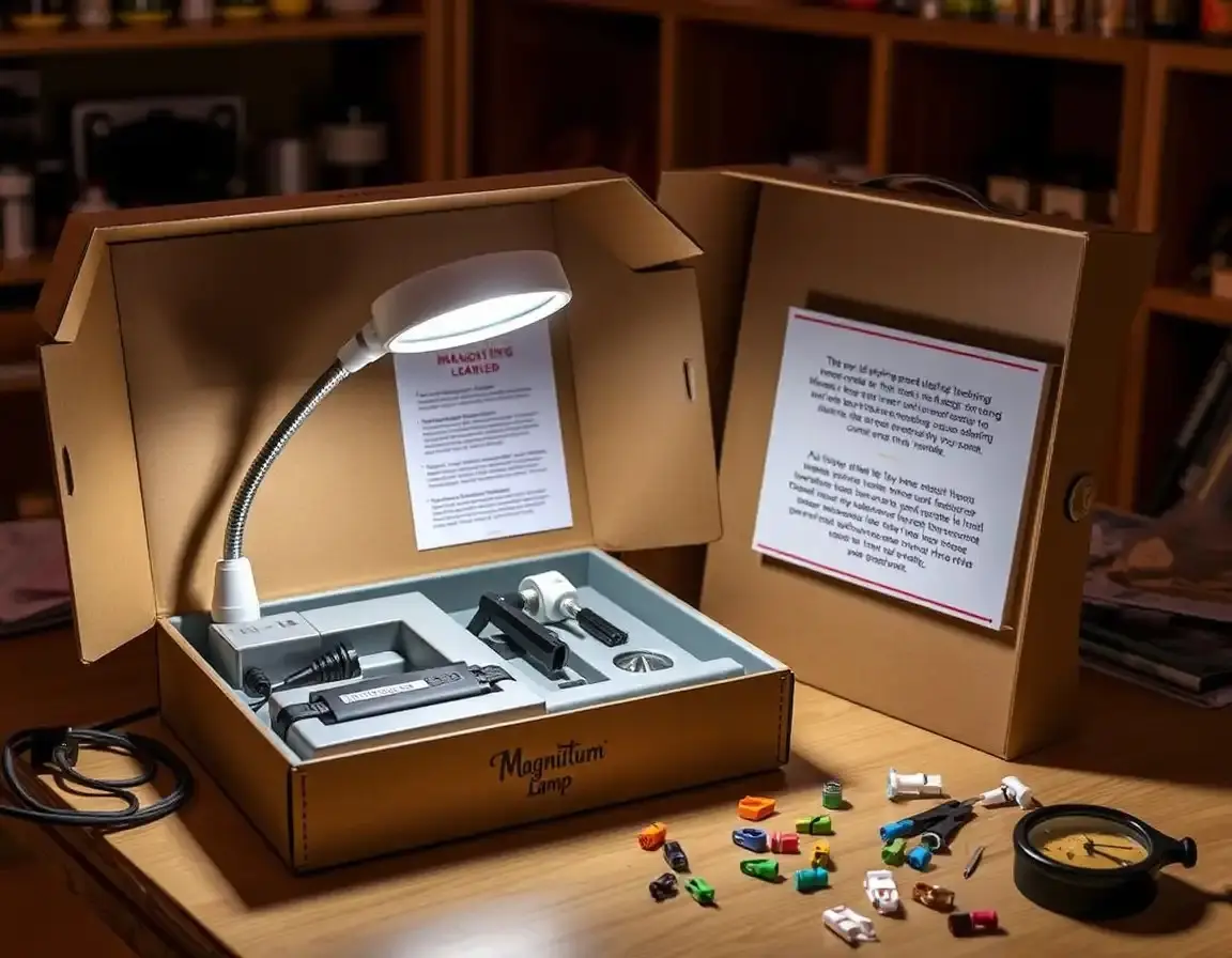 High-Quality Magnifying Lamp for Hobbies