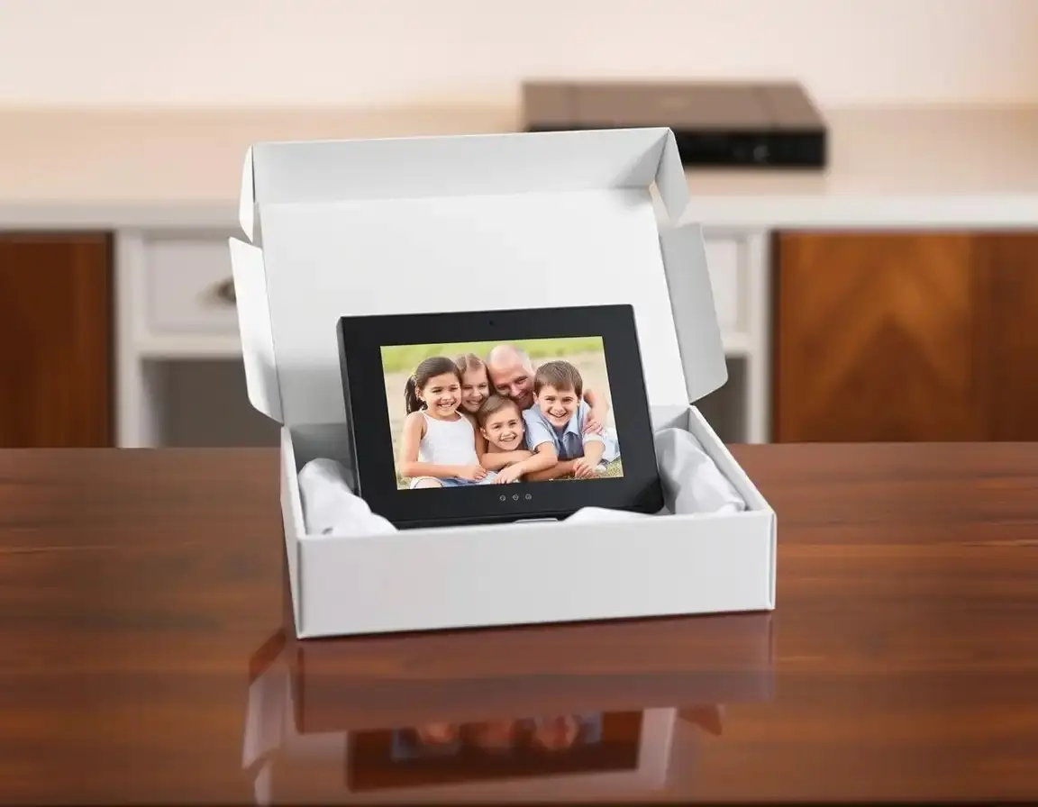 High-Quality Digital Photo Frame with Wi-Fi