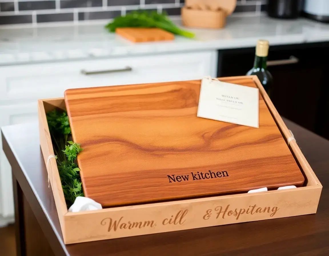 Premium Engraved Wooden Cutting Board