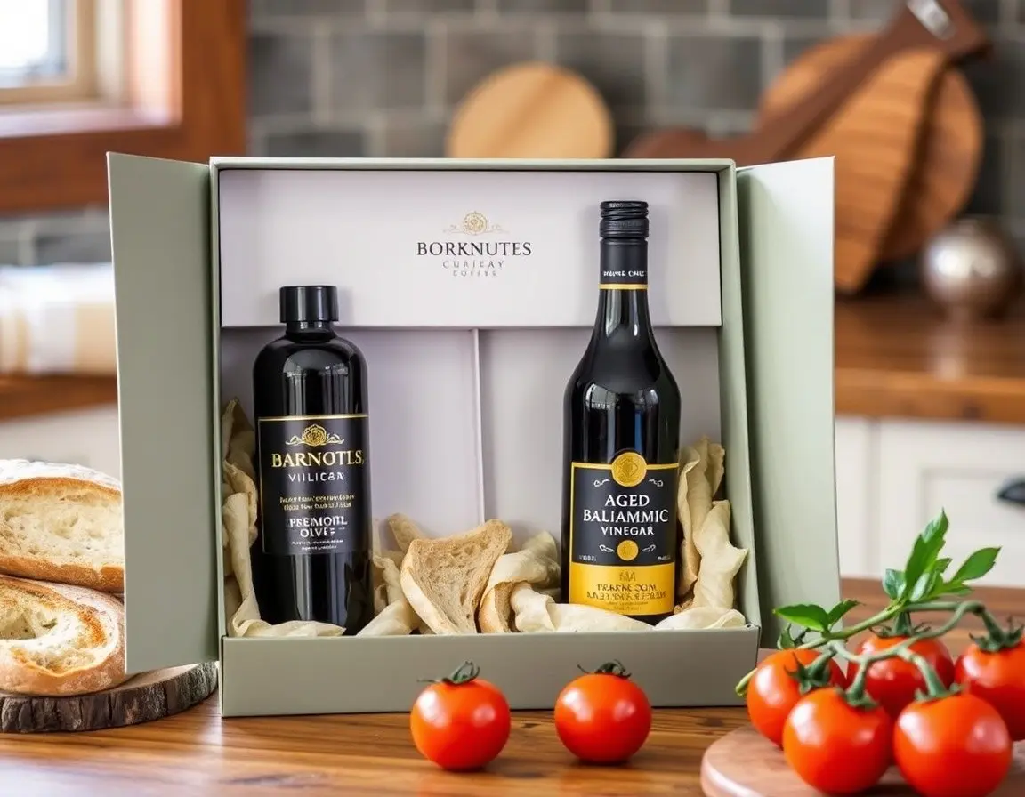 Premium Olive Oil & Balsamic Vinegar Duo Set