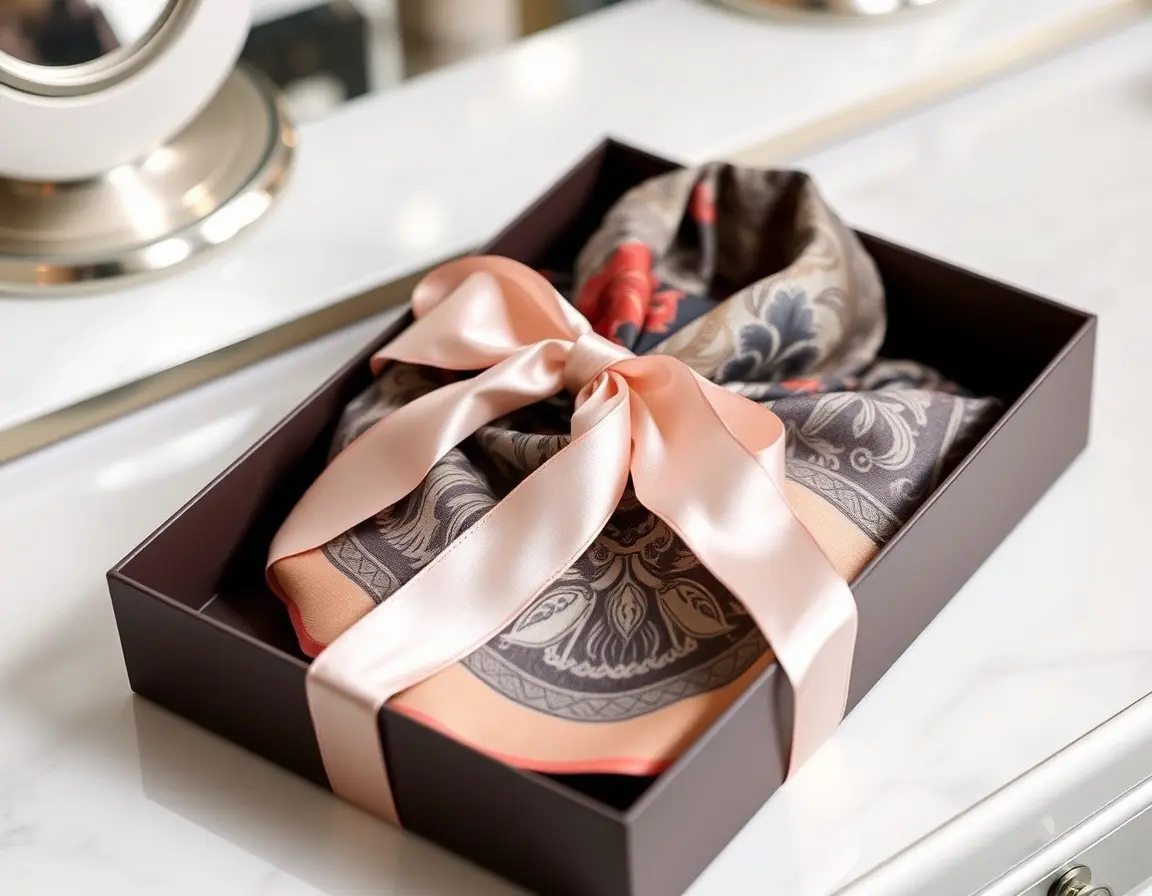 Luxuriöser Seidenschal