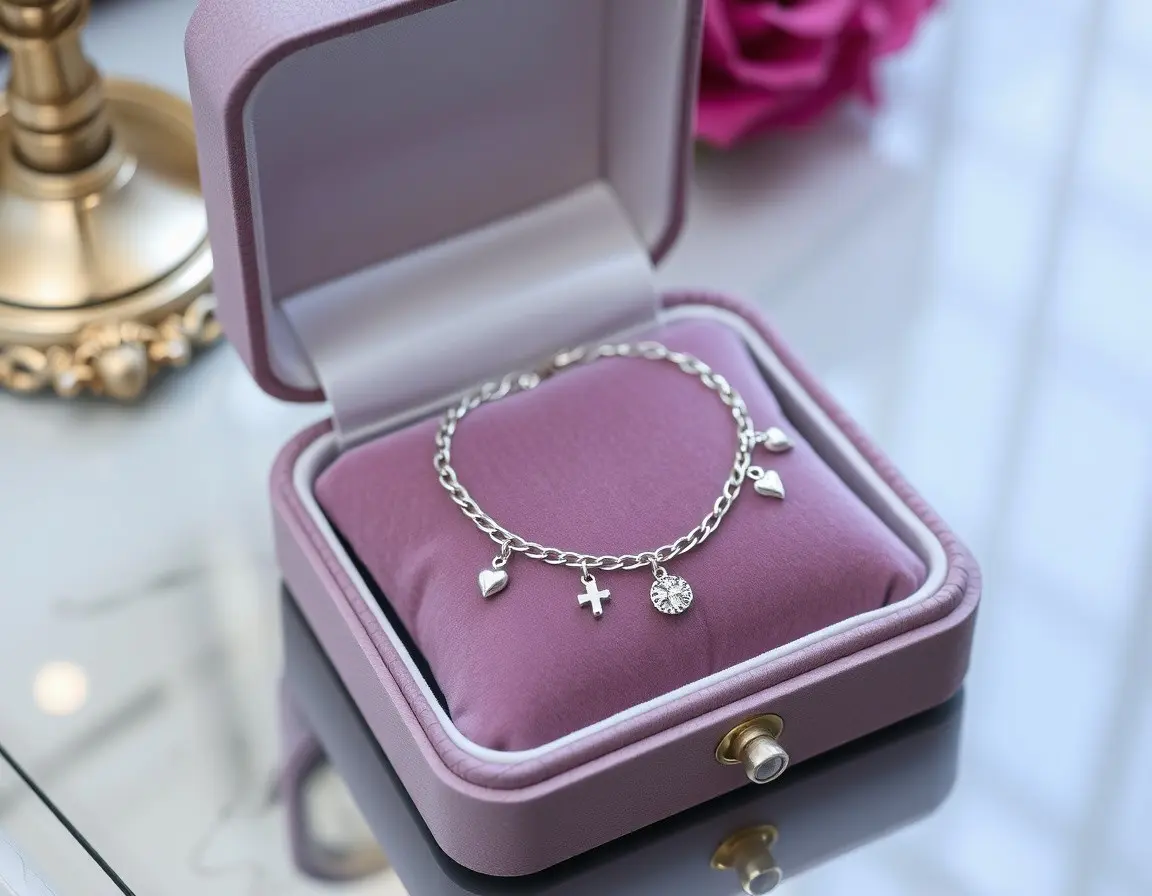 Zartes Sterling-Silberarmband