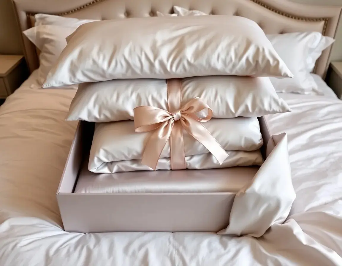 Luxuriöse Seidenbettwäsche