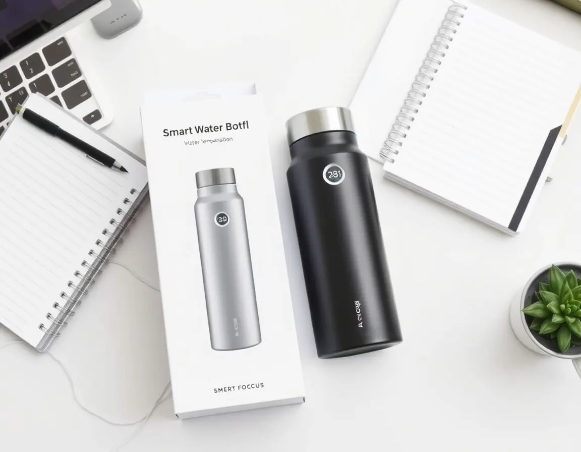 Isolierte Smarte Wasserflasche