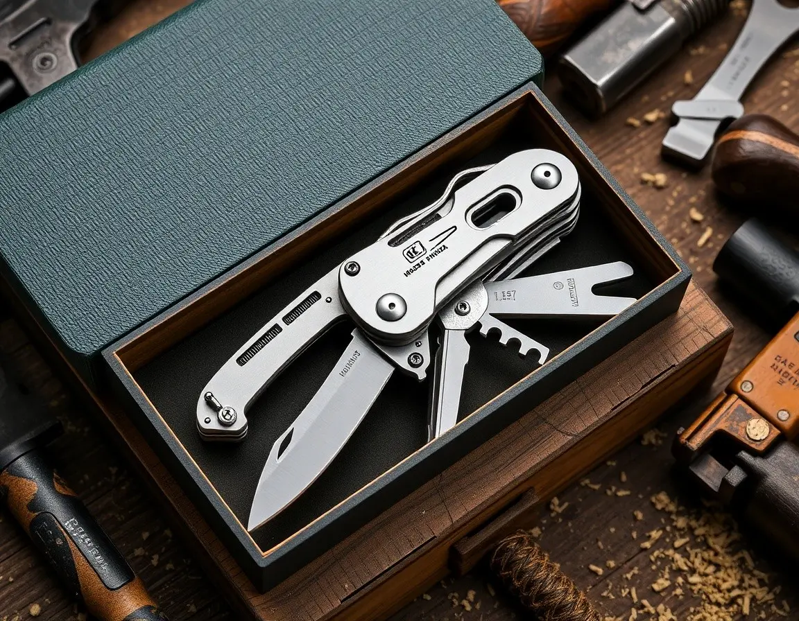 Hochwertiges Multifunktionswerkzeug und Taschenmesser