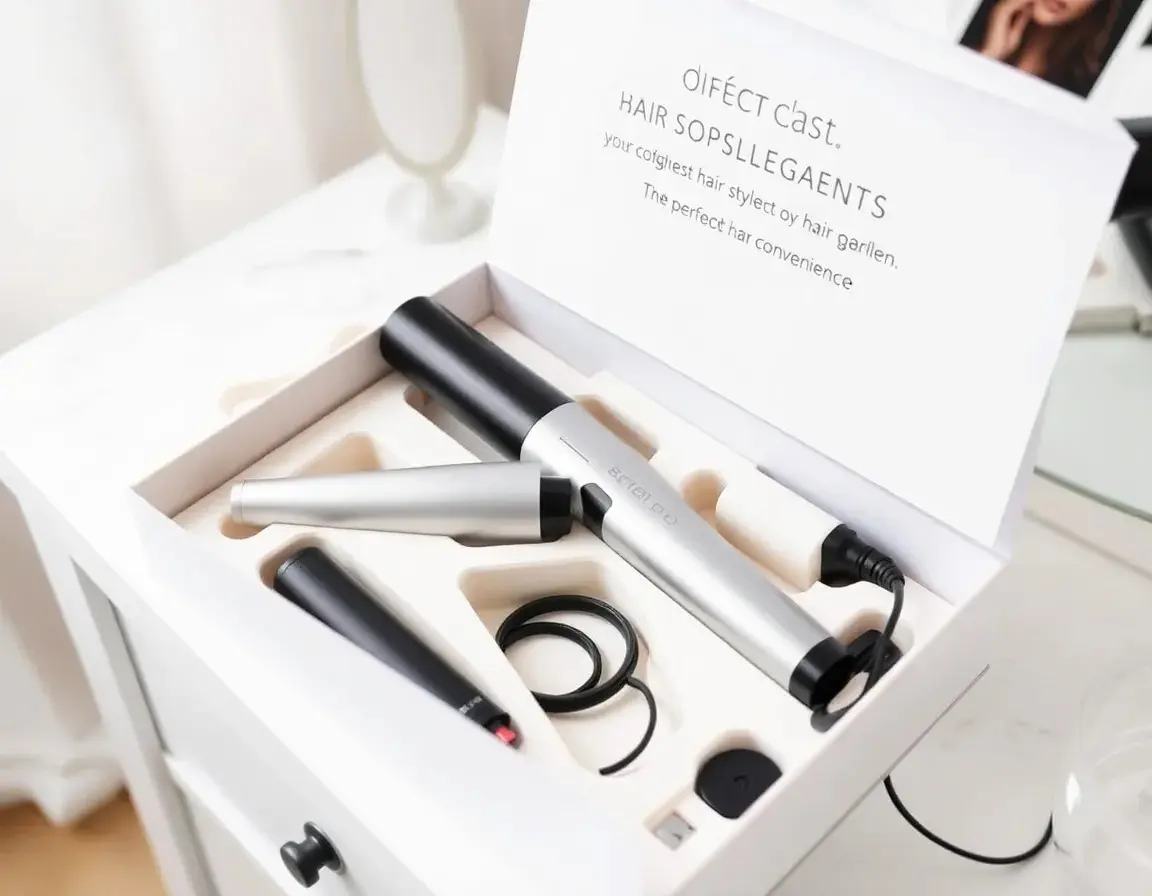 Stylish Cordless Hair Styler and Curler