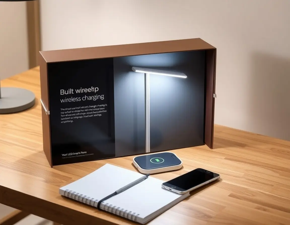 Moderne Smart LED Schreibtischlampe