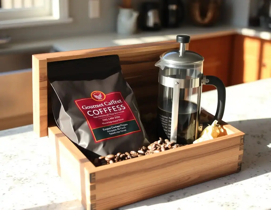 Gourmet Kaffee und French Press Set