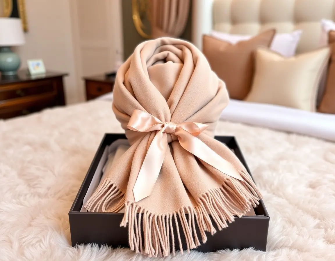 Weicher Kaschmir-Mischschal