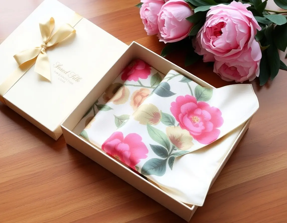 Luxuriöser Maulbeerseiden-Schal