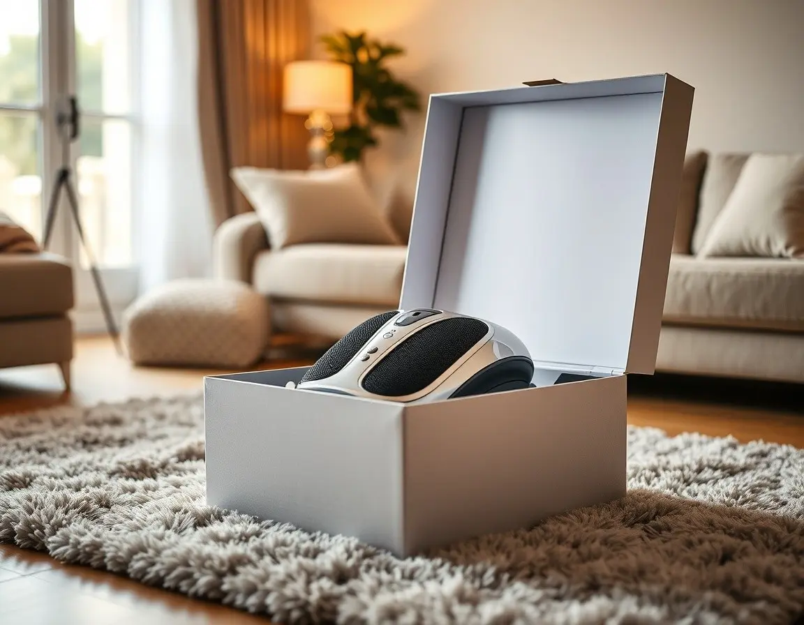 Therapeutisches Elektrisches Fußmassagegerät mit Wärme