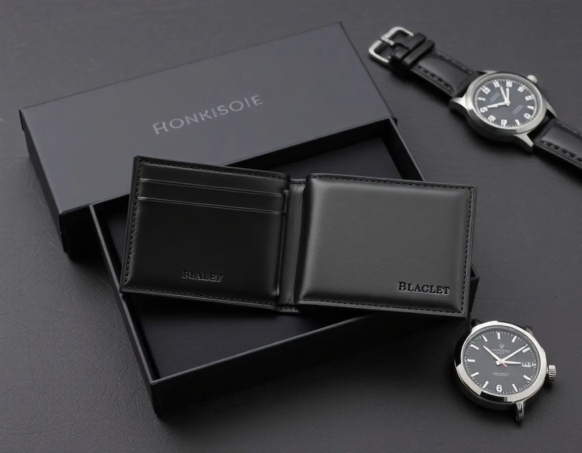 Echtes Leder RFID-Geldbörse