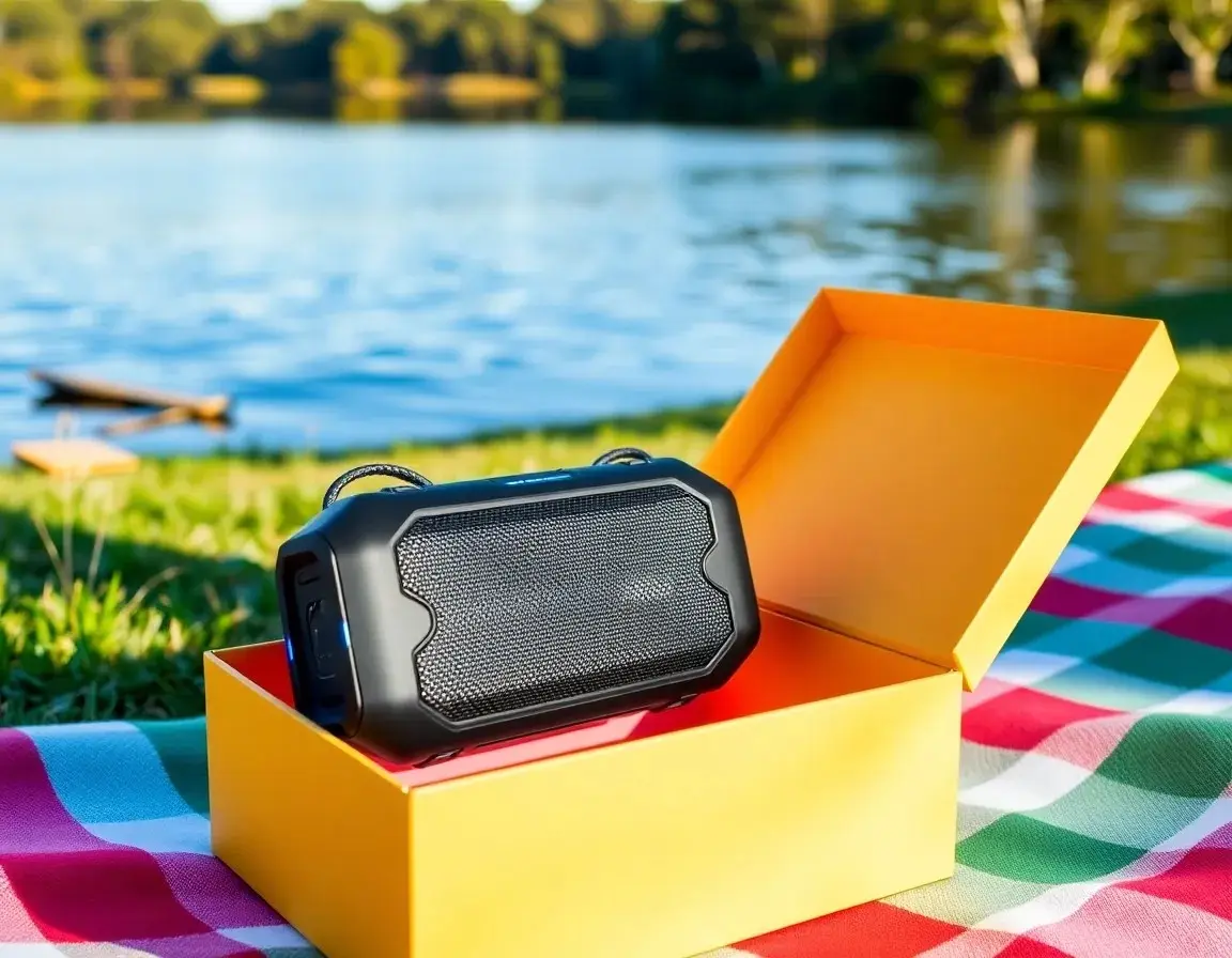 Tragbarer Wasserdichter Bluetooth Lautsprecher