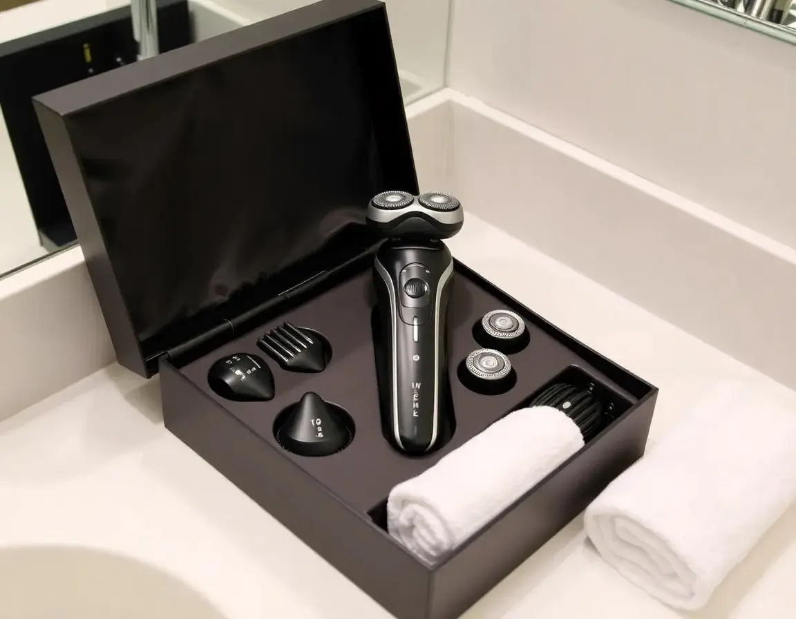 Hochleistungs Elektrischer Rotationsrasierer