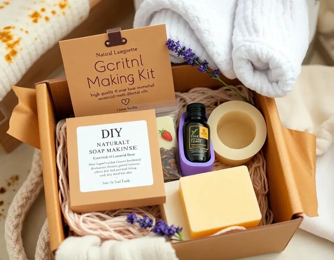 DIY-Set zur Herstellung natürlicher Seifen