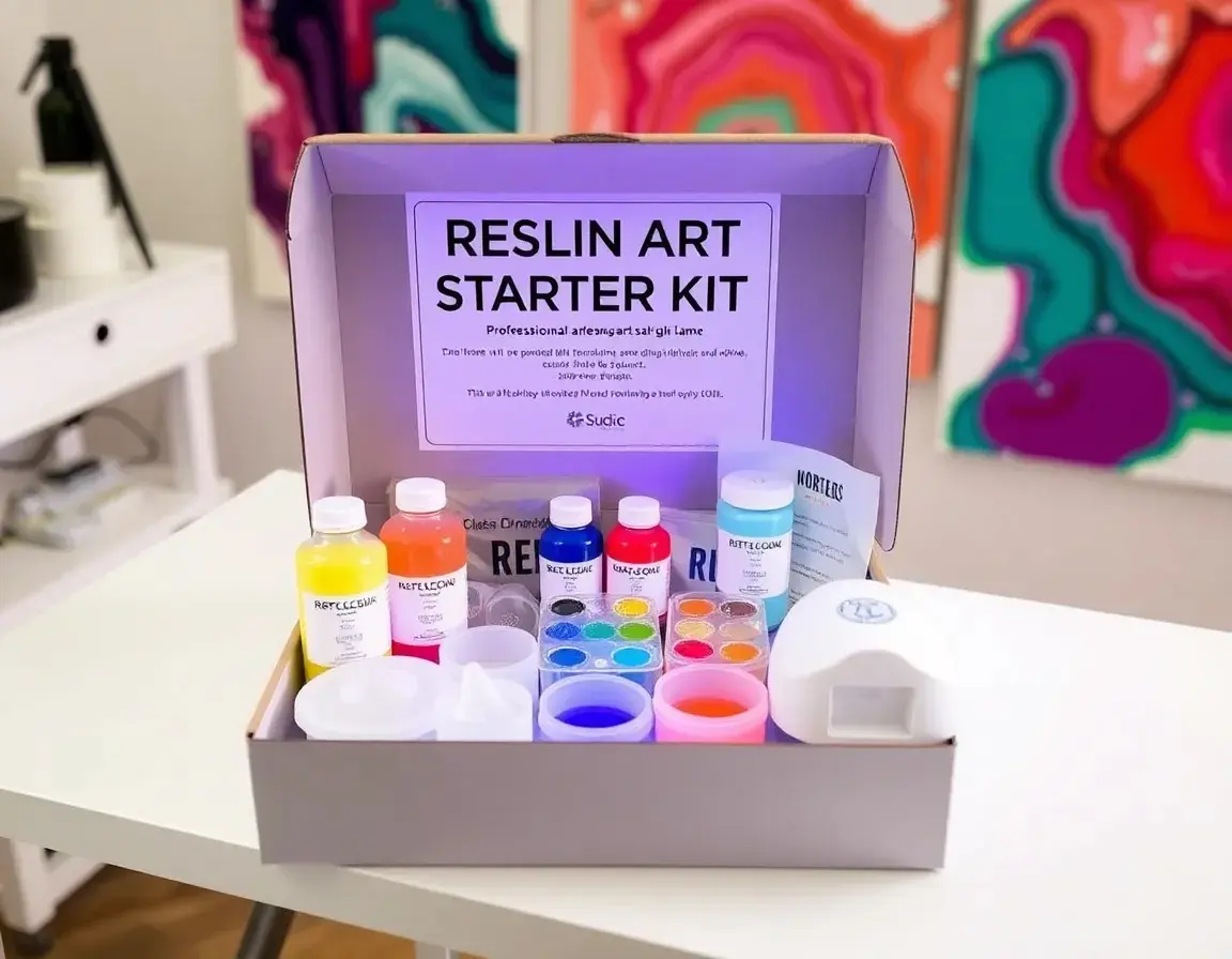 Professionelles Harzkunst (Resin Art) Starter-Kit
