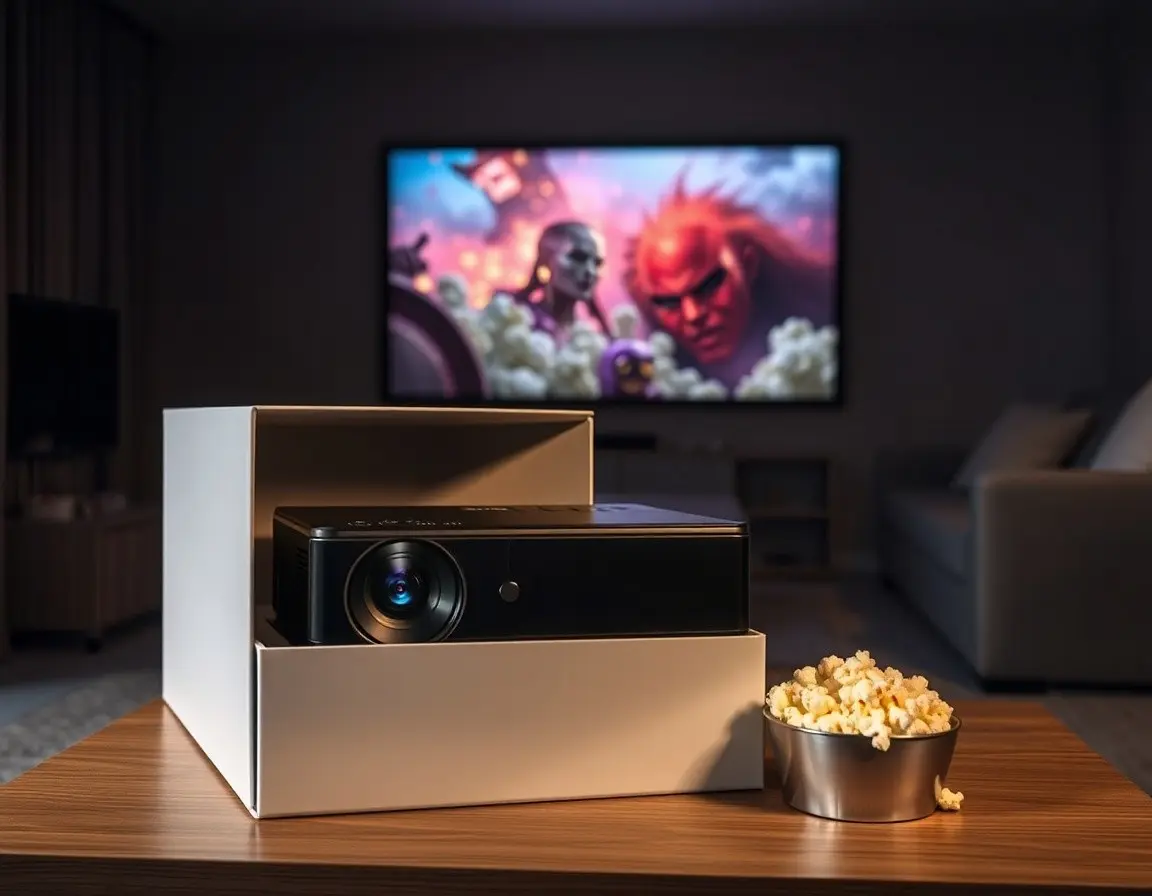 Compact Portable HD Smart Projector