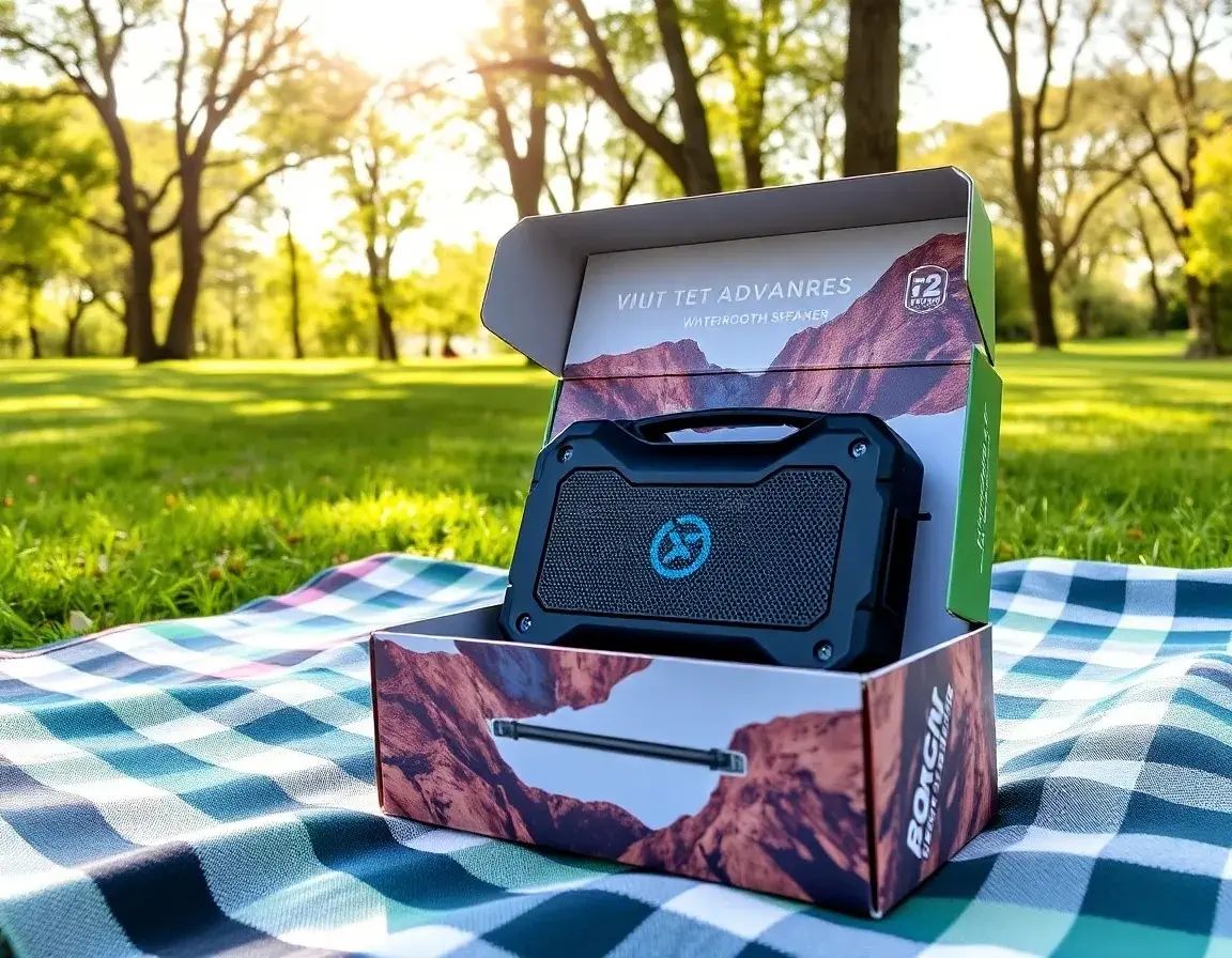 Rugged Waterproof Portable Bluetooth Speaker