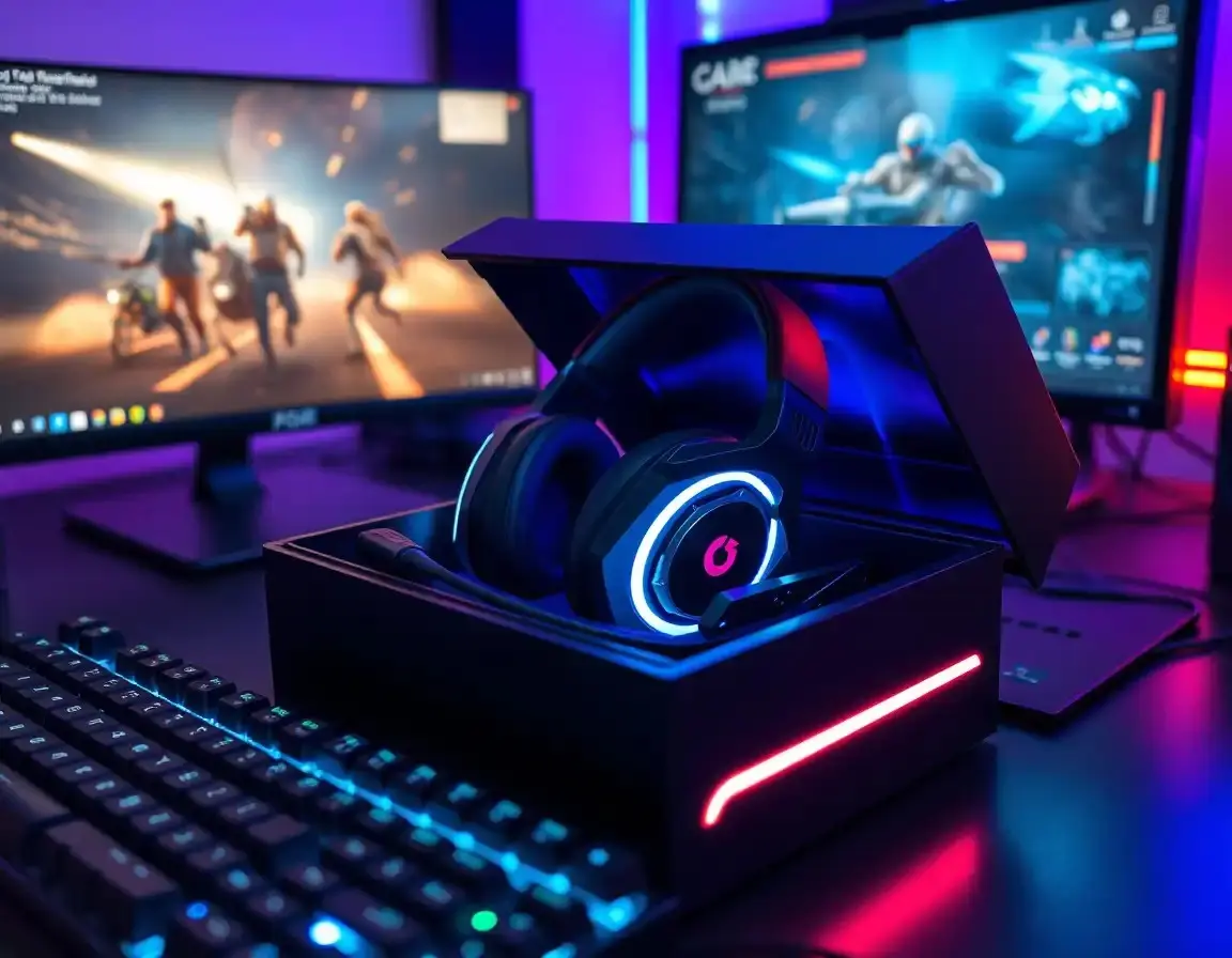 Immersive Surround Sound Gaming Headset