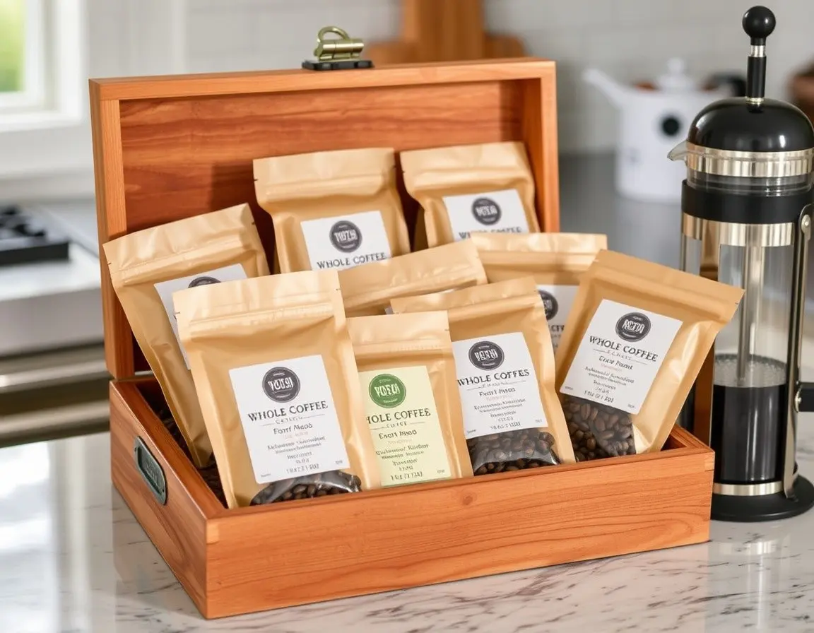 Gourmet Kaffeebohnen Probierset