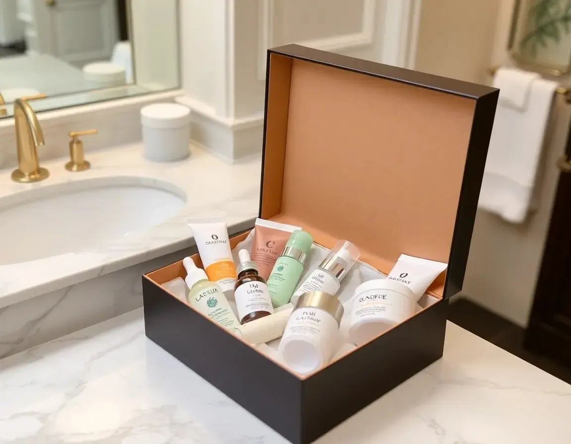 Luxuriöses Gesichtspflege-Geschenkset