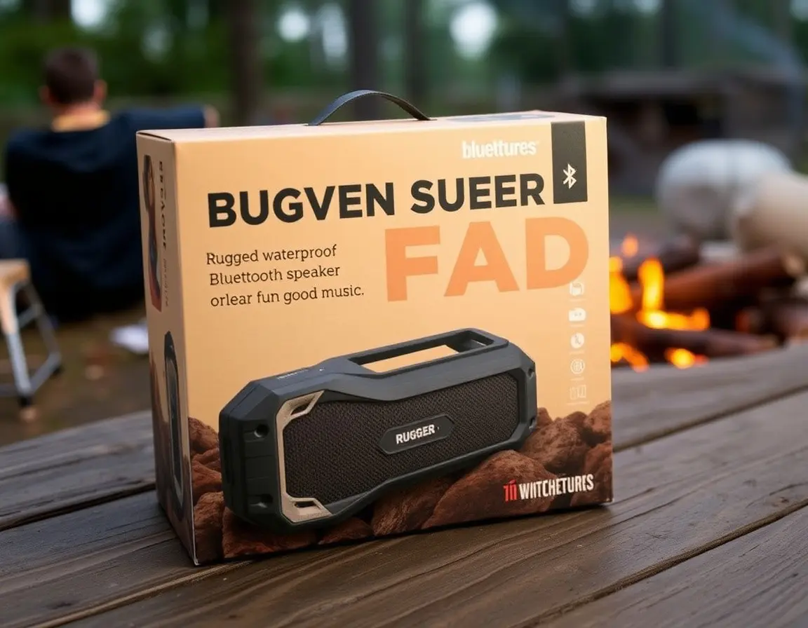 Tragbarer Bluetooth-Lautsprecher