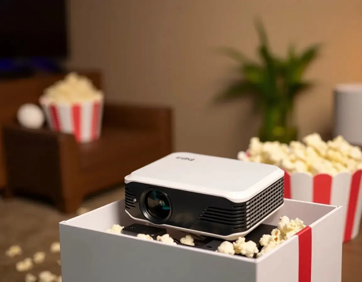 Mini Tragbarer LED-Projektor