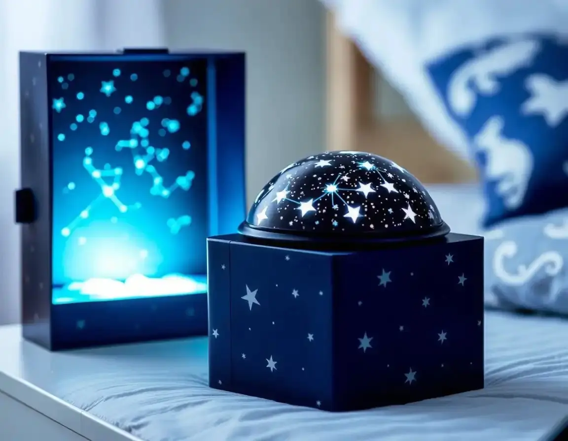 Magischer Leucht-im-Dunkeln-Sternenprojektor