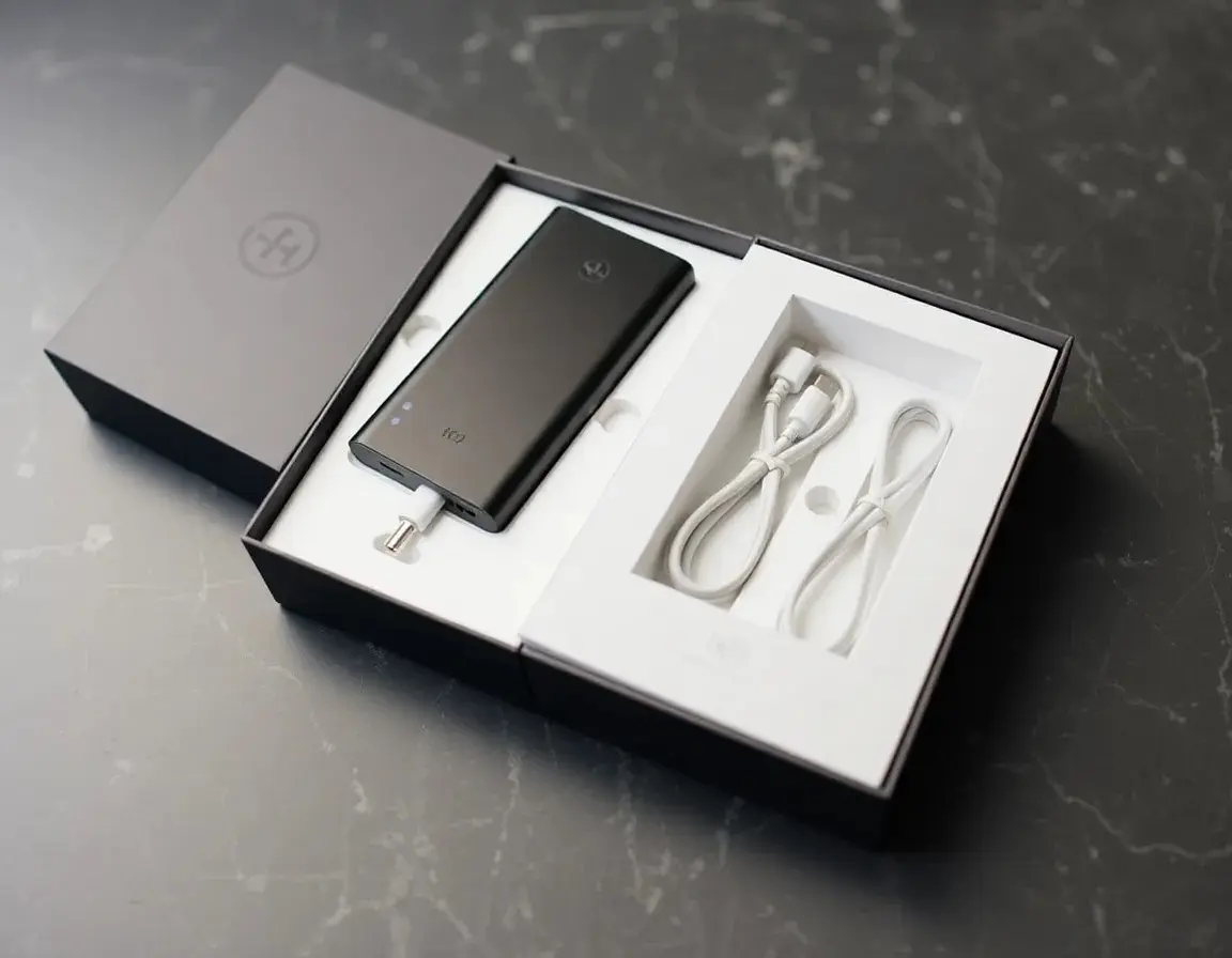 High-Capacity Power Bank Fast Charging