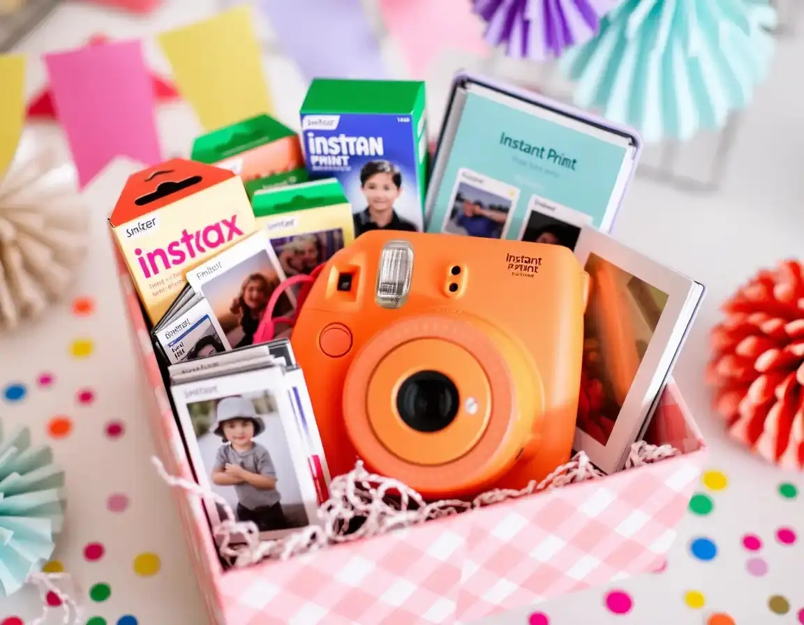 Instant Print Camera and Photo Album