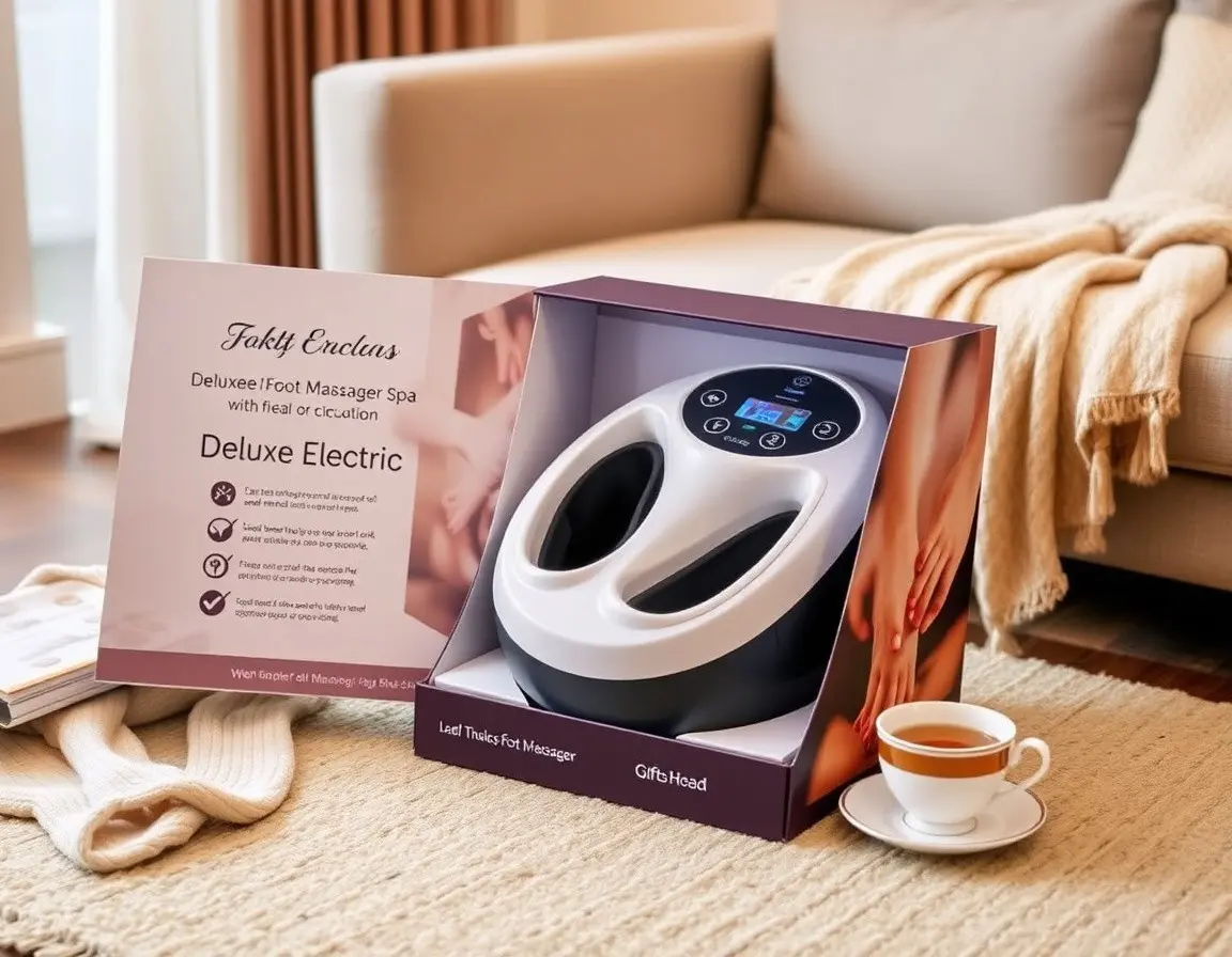 Deluxe Electric Foot Massager Spa