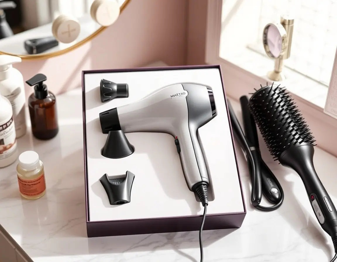 High-Performance Hair Dryer with Diffuser
