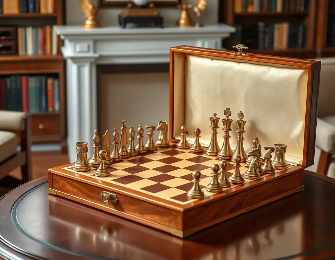 Elegant Chess Set Classic Design