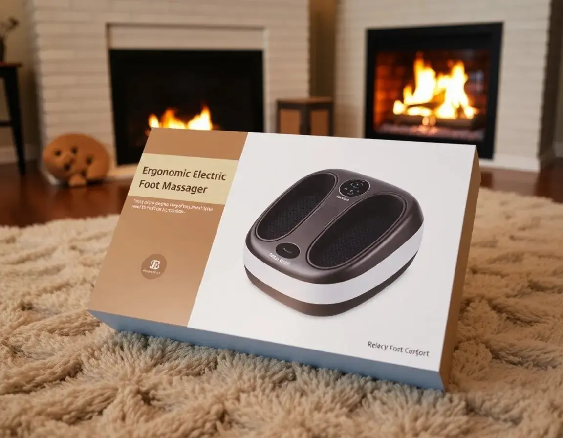 Elektrisches Fußmassagegerät mit Wärmefunktion
