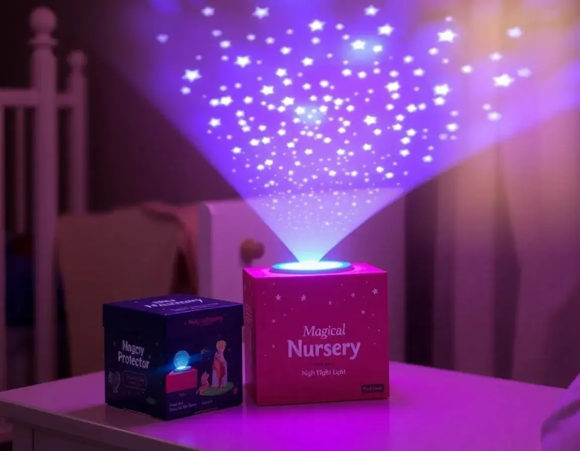 Sternenprojektor-Nachtlicht für Babys