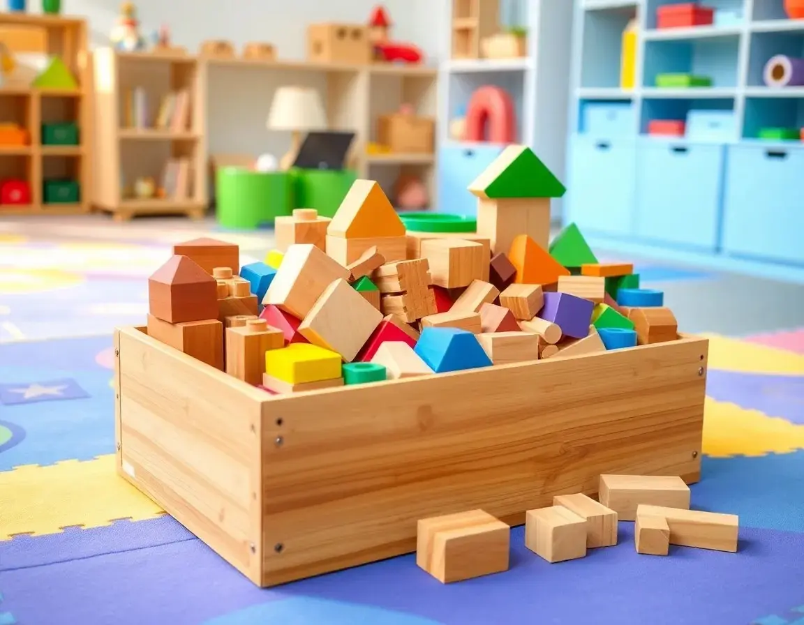 Premium Holzbausteine Set