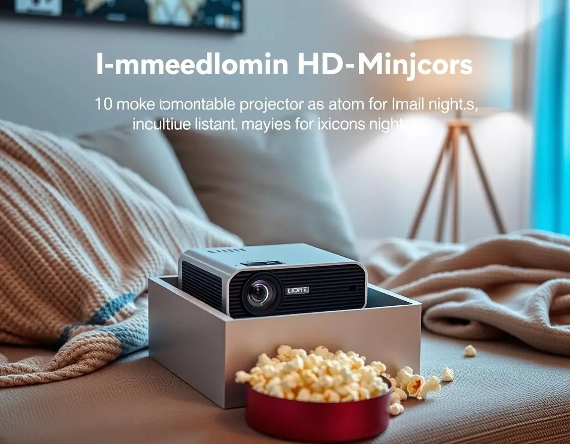 Mini Portable HD Projektor