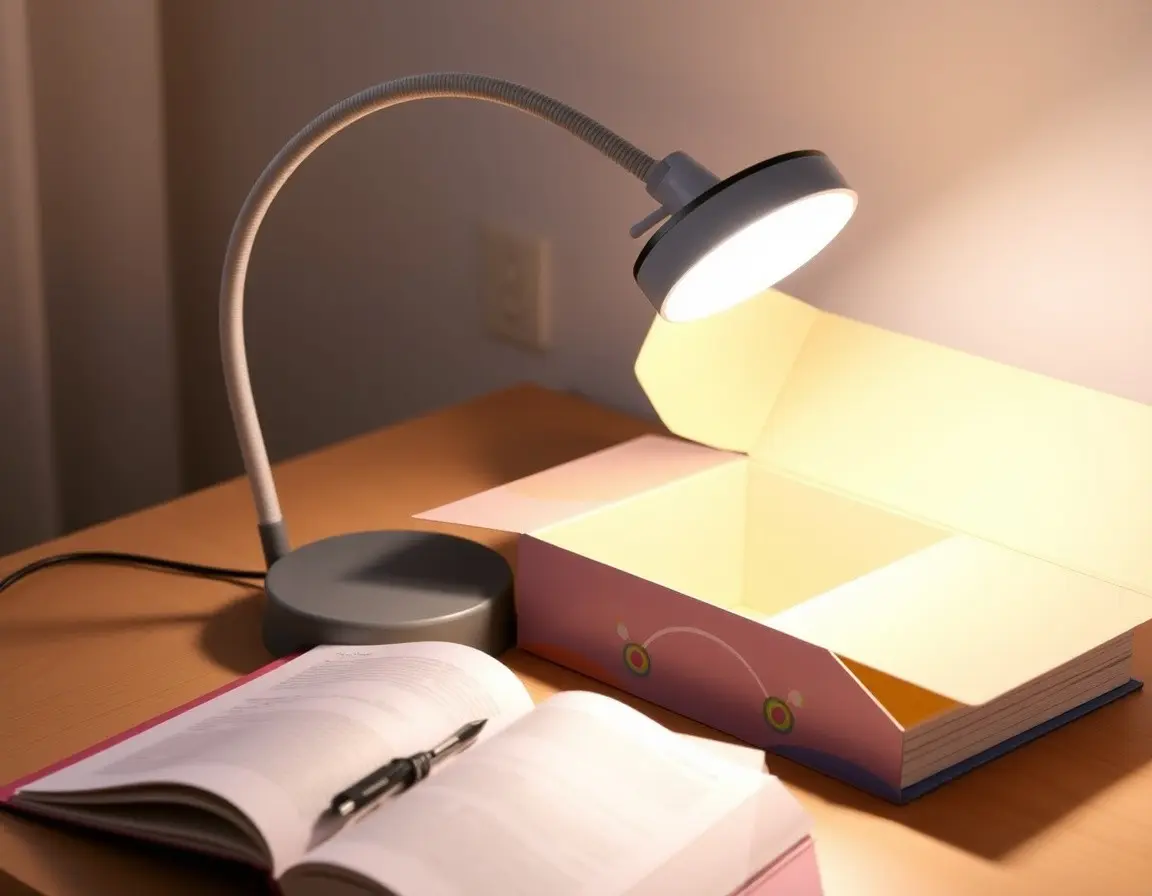 Augenschonende LED-Kinderschreibtischlampe