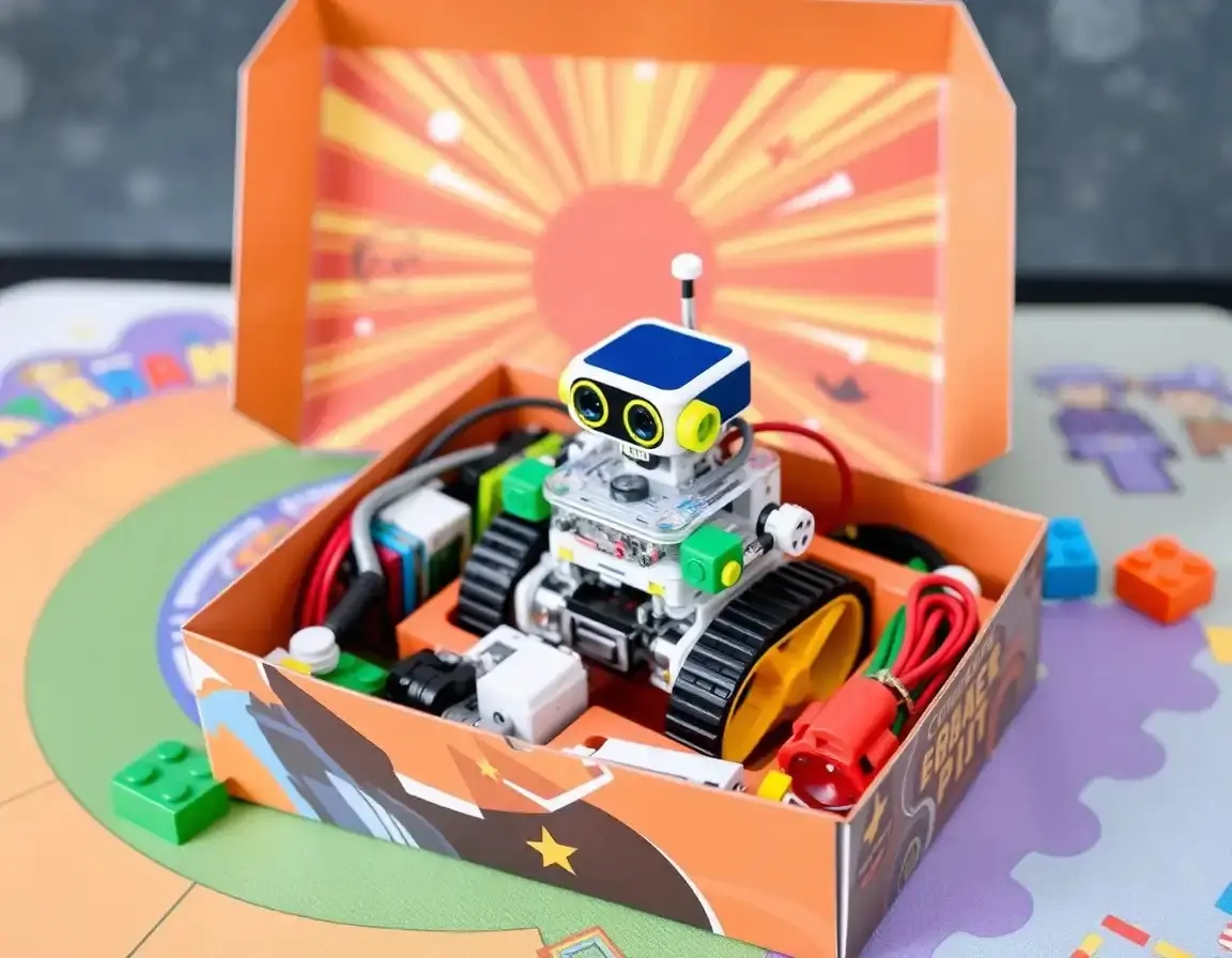 Programmierbares MINT-Lernroboter-Kit für Kinder