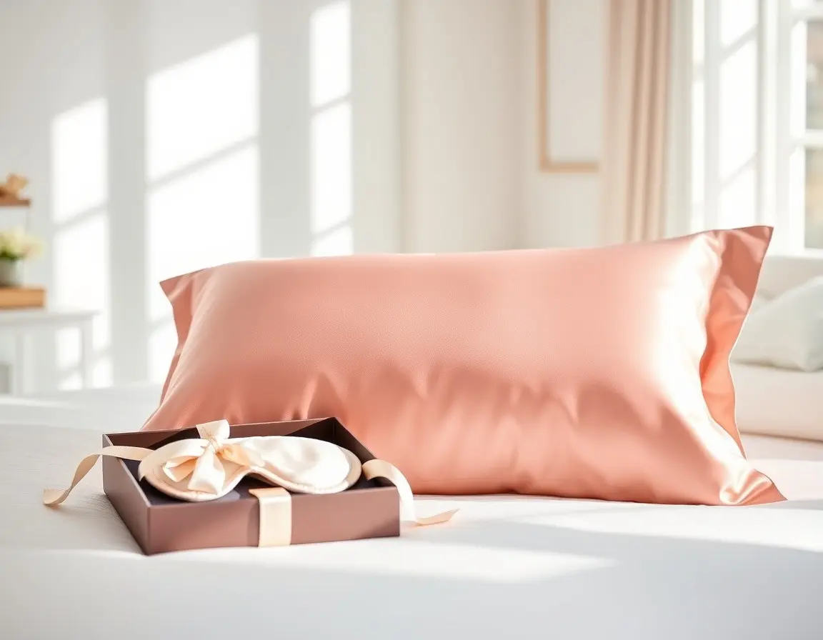 Silk Pillowcase Set with Eye Mask