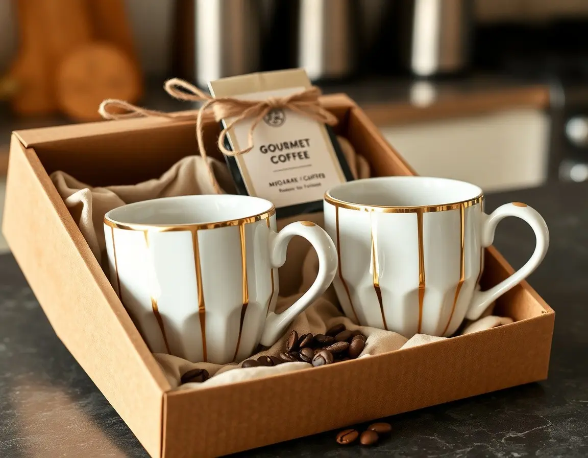 Nordic Keramik Kaffeebecher Set