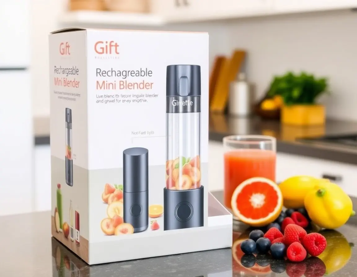 Wiederaufladbarer USB Portable Mini Blender