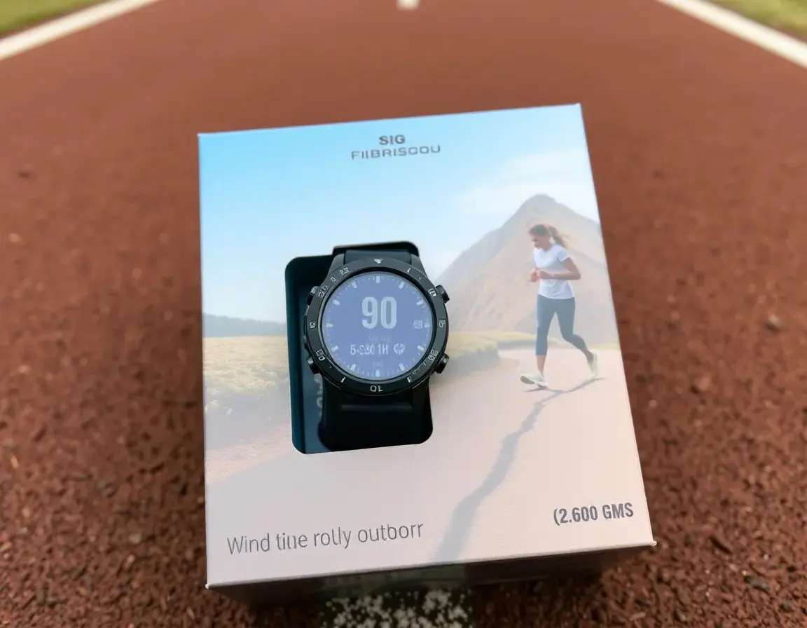 Sportliche Smartwatch mit GPS