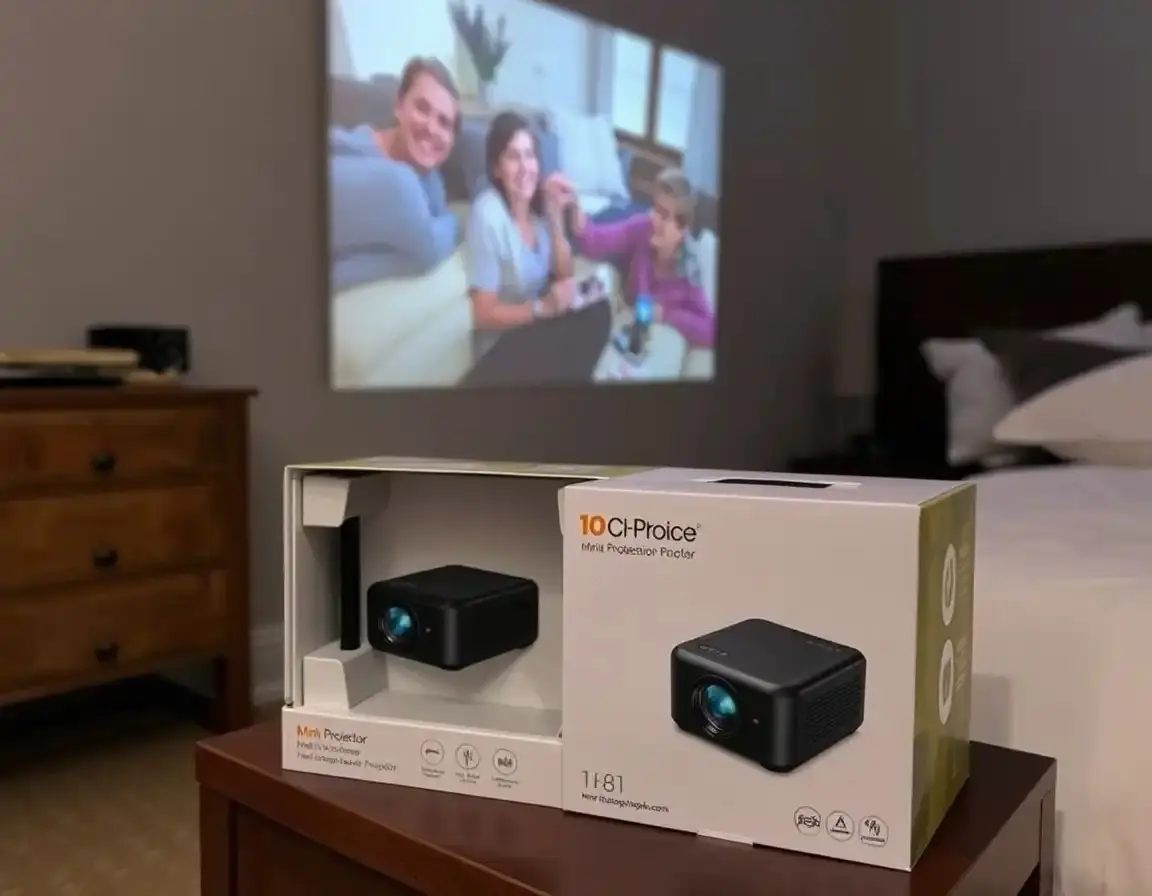 Tragbarer Mini-Beamer