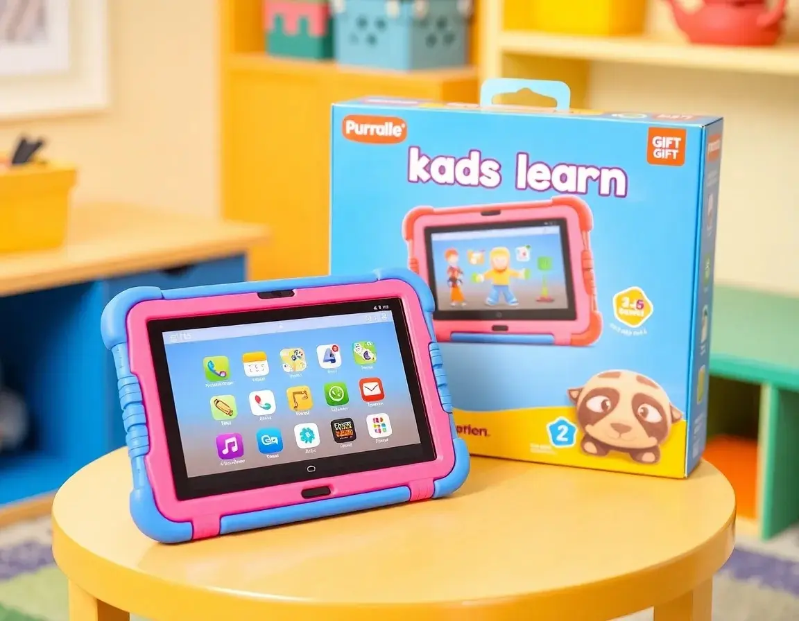 Lern-Tablet für Kinder mit Spielen