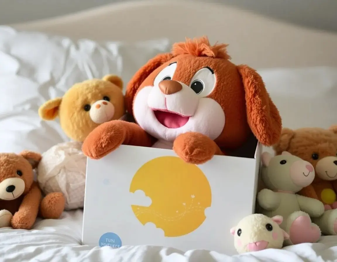 Großes sprechendes und singendes Plüschtier