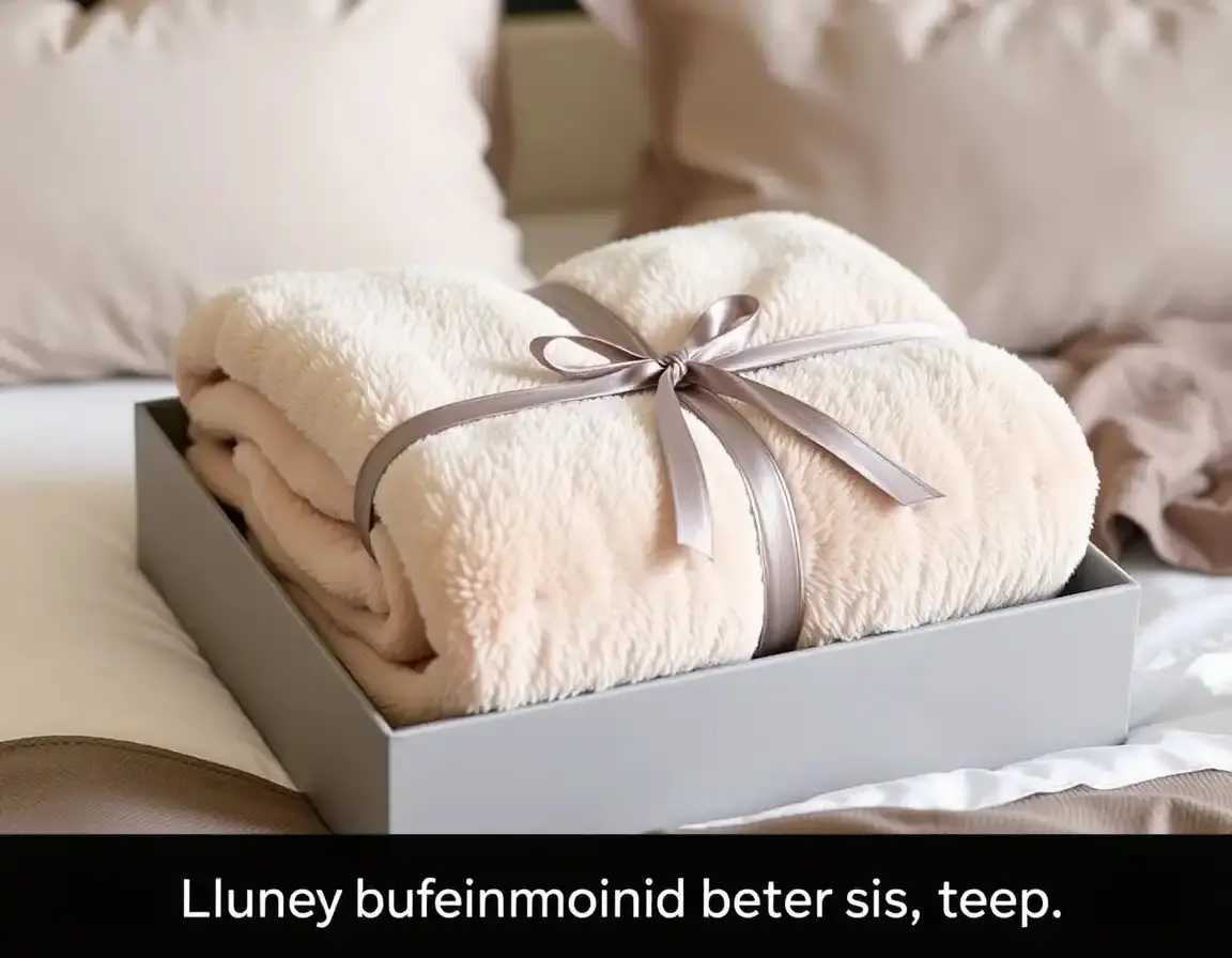 Luxuriöse Gewichtsdecke