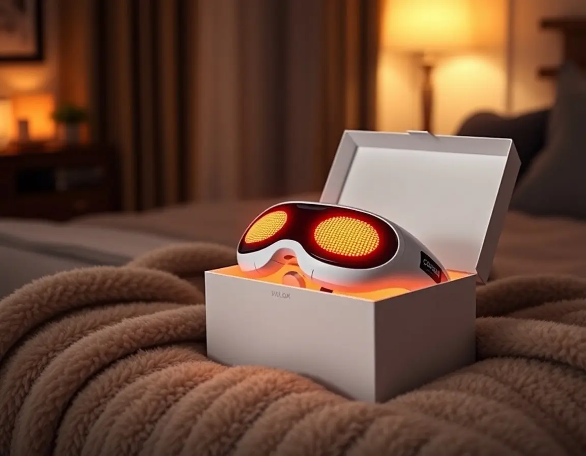 Beheiztes Smart Augenmassagegerät